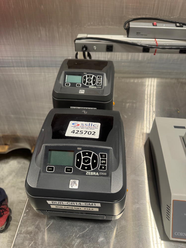 Image of Zebra ZD500 Label Printers - Quantity 2